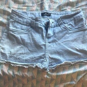 Light Blue Women’s Denim Shorts
